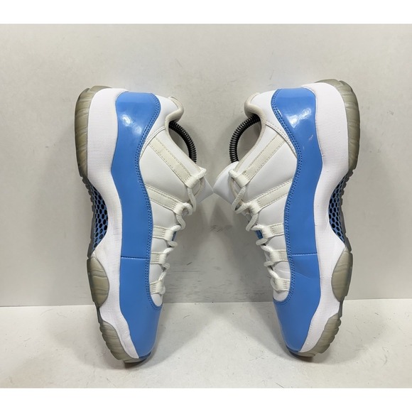 Jordan 11 Retro Low UNC White University Blue 528895-106 Sneaker Mens Sz 9 2017 main image 6